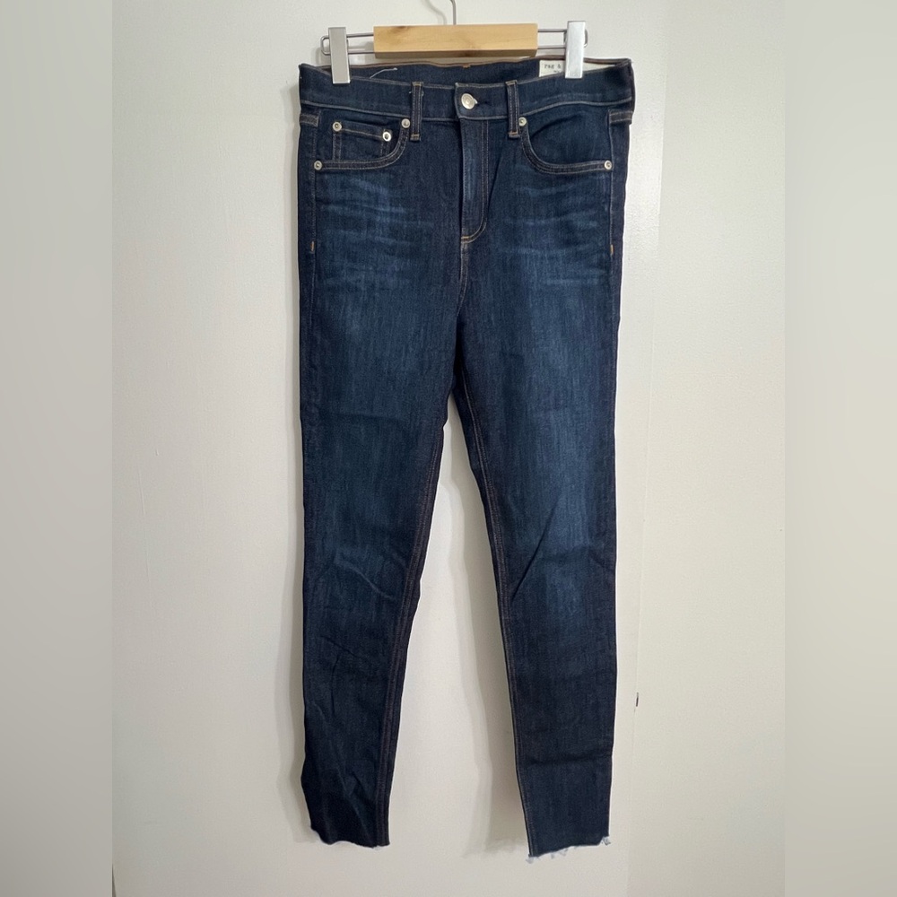 Rag & Bone Dark Blue Skinny Jeans